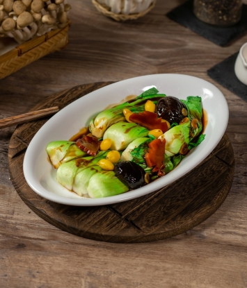 Cải Thìa Sốt Bạch Quả 