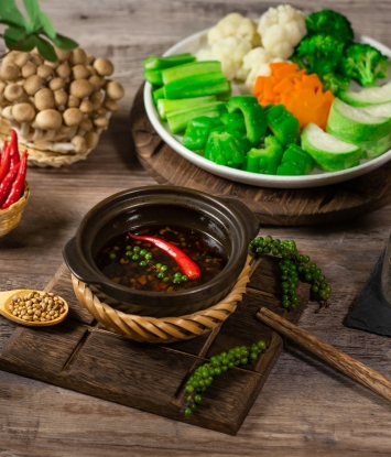 Rau Luộc Kho Quẹt 