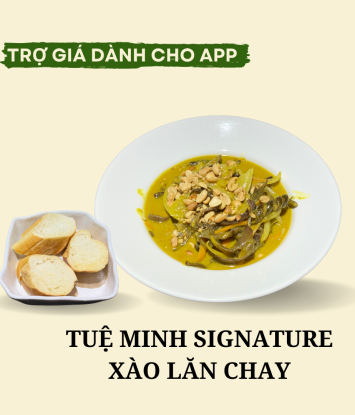 Tuệ Minh Signature Xào Sả Lăn Chay