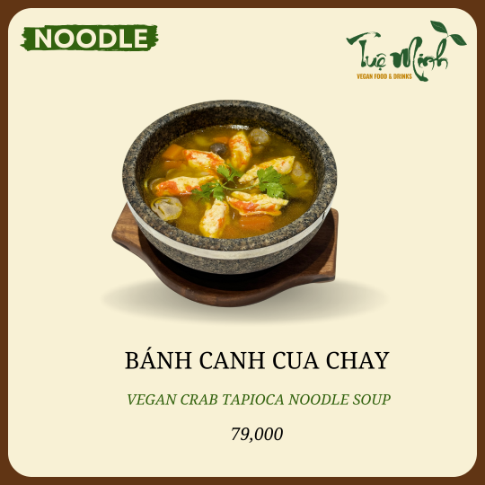 Bánh Canh Cua Chay