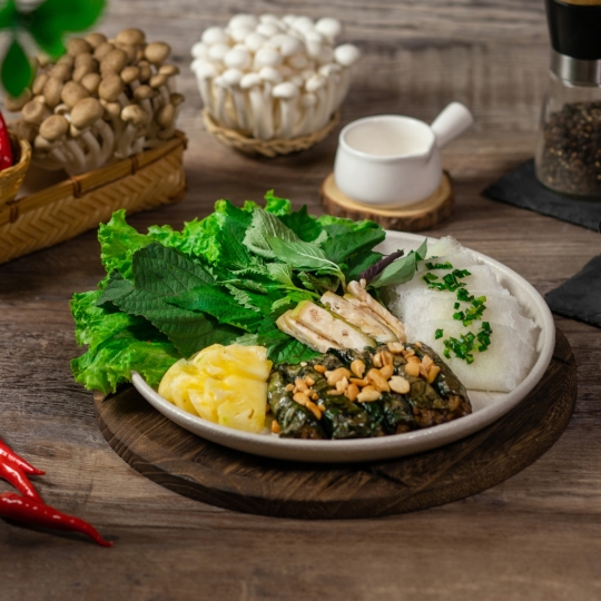 Bò Lá Lốt Bánh Hỏi