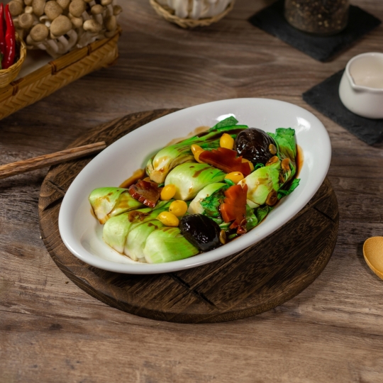 Cải Thìa Sốt Bạch Quả 