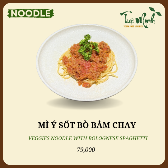 Mì Ý Sốt Bò Bằm