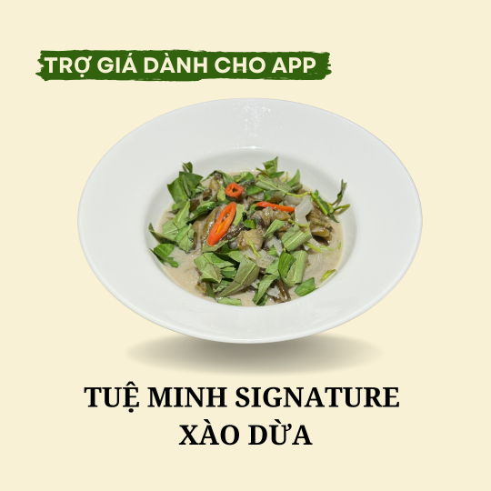 Tuệ Minh Signature Xào Dừa